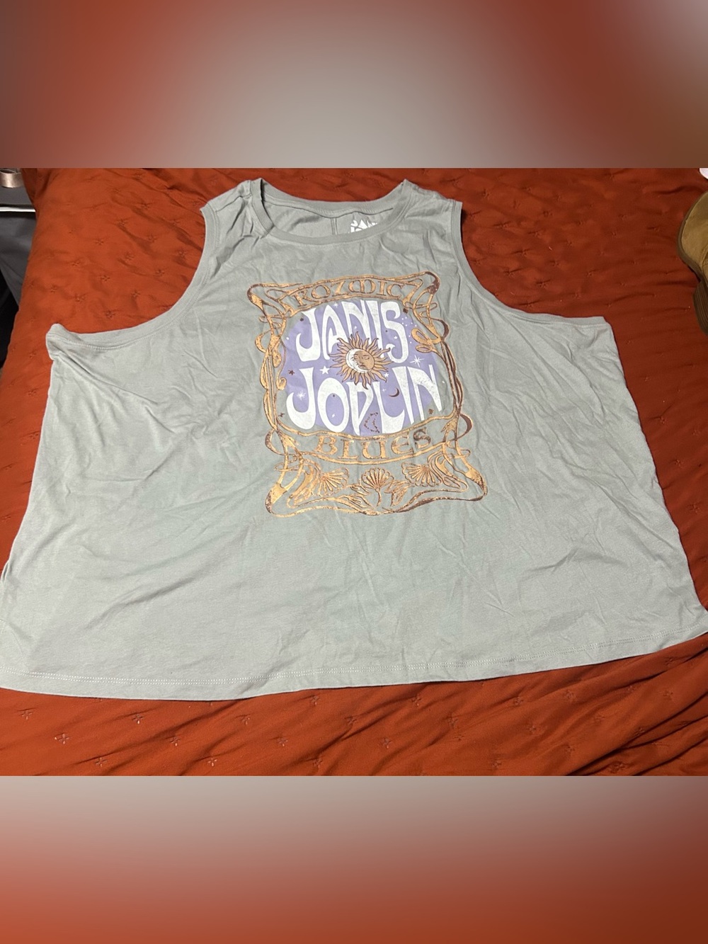 Plus size janis Joplin tank 3X
